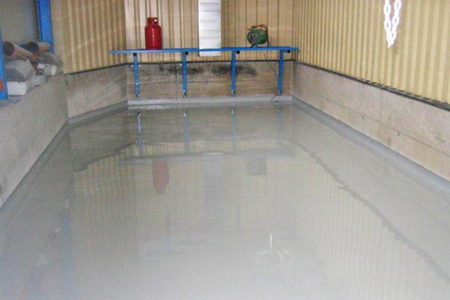 Bodenbeschichtung Johnson Controls Mandling