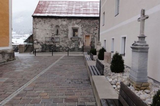 Sandstrahlung Annakapelle Schladming